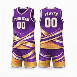 Meilleures ventes : Ensemble d'uniformes de basketball pour hommes, personnalisés, de haute qualité, confortables, respirants, grande taille, séchage rapide - Product Image 6