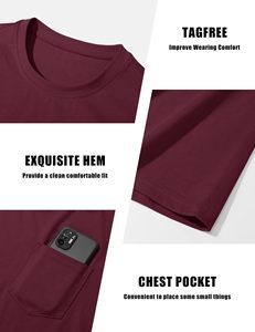 เสื้อยืดคอตตอนหนา 260 กรัม สำหรับผู้ชาย ทรงโอเวอร์ไซส์ สตรีทแวร์ สวมใส่สบาย ทรงหลวม เรียบง่าย แขนสั้น เหมาะสำหรับออกกำลังกาย เสื้อยืดผู้ชาย - Product Image 4