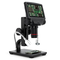 AD269S-M 10,1-Zoll LCD IPS Bildschirm HDMI 5 Linsen 20X-5000X Digitalmikroskop