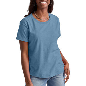 Camiseta de mujer de manga corta, último diseño, perfecta para trabajar, a la moda, de alta calidad, camisetas para mujer con calidad OEM económica. - Product Image 1