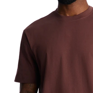 Camiseta de algodón de manga corta con cuello redondo informal para hombre, ajuste regular, suave y transpirable, camisetas lisas, ropa de calle de verano, ropa de uso diario - Product Image 3