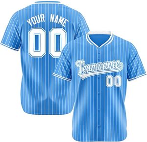 Maillots de baseball personnalisés pour hommes et femmes, grande taille, respirants, antibactériens, broderie du nom du joueur, uniformes sportifs de baseball - Product Image 5