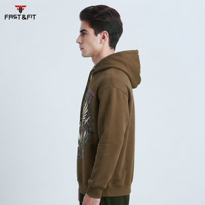 Sweat-shirts surdimensionnés de haute qualité, design personnalisé, sweat-shirts unis pour hommes, fabriqués au Pakistan - Product Image 6