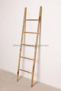 Natural Bamboo <b>Ladder</b> for Home Interior <b>Wall</b> Hanging | Wholesale Factory Supplier Vifarmex Exporter | Ms. Lisa +84 785 319 869 - Product Image 2