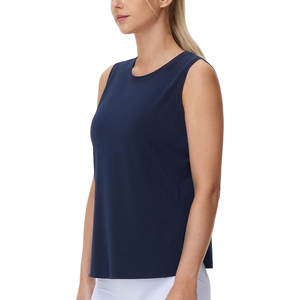 Breathable Athletic Womens Yoga Tops Custom <b>Stretch</b> Crop Shirt Gym Activewear For Workout Training And Yoga Practice - Product Image 2