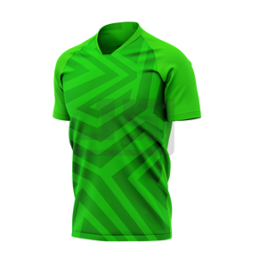 JAMEZ SPORTS Football Soccer <b>Shirt</b> for Adults Breathable 100% Cotton V-neck Jersey Lightweight Athletic Sports Top Training - Product Image 4