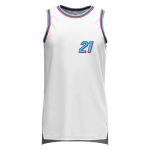 Customized Sublimation and Logo Basketball Jersey New Men's Breathable Comfortable Basketball Jersey with Customized Names - Product Image 3