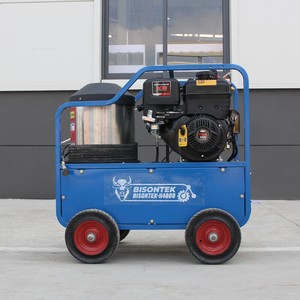 Nueva Hidrolavadora de Alta Demanda y Calidad, 4000 PSI, 4 GPM, con Motor Diésel B&S de 13.5 HP y Calentamiento de Agua - Product Image 2