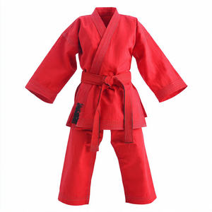 Combinaison de boxe 100% coton pour hommes, tissu de haute qualité 280g, combinaison de judo pour hommes, respirante et légère, combinaison de karaté - Product Image 2