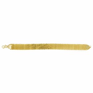 Pulsera de Eslabones Múltiples de Latón Chapado en Oro de 14K, 18K, 24K al por Mayor, Joyería de Moda para Hombre con Cierre de Gancho en S - Product Image 2