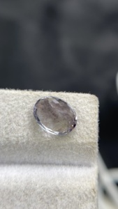 Tanzanite Naturelle Certifiée Non Chauffée Couleur Bio, Pierre Taillée Ovale, Zoisite Naturelle Tanzanite 1,72 Carat, Propre à la Loupe - Product Image 5