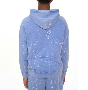 Survêtements décontractés personnalisés de haute qualité, survêtements épais et surdimensionnés, lavés à l'acide, survêtements en polaire respirants à capuche - Product Image 2