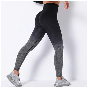 High Quality Women Knitted <b>Legging</b> Summer Solid Mid Breathable Anti-Bacterial Professional Wholesale Low Rate - Product Image 1