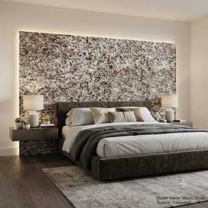 Carreaux flexibles en porcelaine Magic Terra Matte, texture travertin, design moderne - Product Image 2