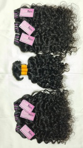 Extensions de cheveux naturels indiens Remy de 18 pouces - Cheveux humains vierges non traités provenant d'un seul donneur avec ondulations profondes - Product Image 4