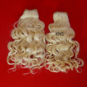 Extensiones de cabello Remy Rubio virgen 613 de alta calidad Cabello virgen crudo indio suave - Product Image 3