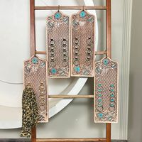 Nieuwe premium handgemaakte lederen sjaalhouder van rundleer, rustieke wandhaak, keukenhanddoekorganizer, hangende doekhouder, huisdecoratie