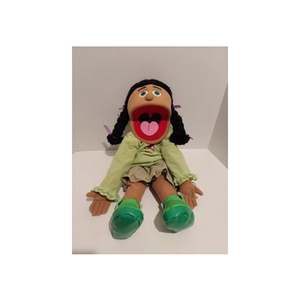 Marioneta de peluche para niños con camisa roja y gafas doradas, juguete de peluche suave de 31cm-50cm para niños de 2 a 4 años - Product Image 2