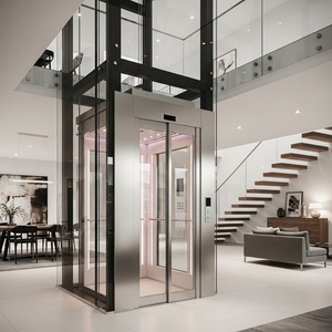 <span class=keywords><strong>Ascensor</strong></span> Residencial de Fácil Instalación con Numeración Física, Elevador para Pequeñas Villas sin Foso, Personalizado de Fábrica - Product Image 2
