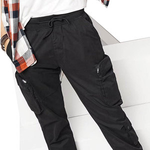 Pantalon cargo et pantalon pour homme en coton de haute qualité, fabrication artisanale de qualité supérieure, style de vie actif, mouvements flexibles, Solid Trader. - Product Image 6