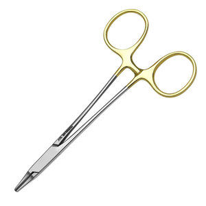 Porte-aiguille Mini Ryder en acier inoxydable, manuel, pour chirurgie laparoscopique, à tête droite ou coudée, type lourd, haute qualité, CE - Product Image 2