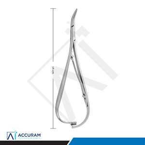 ที่จับเข็มโค้ง Accuram Smaha คีมผูกไหมจัดฟัน 14 ซม. สแตนเลสสตีล คีม Mathieu สำหรับผ่าตัดทางทันตกรรม CE - Product Image 5