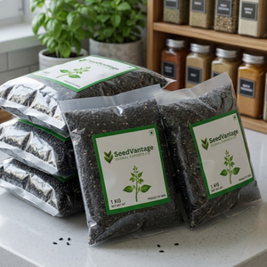 เมล็ดงาดำเปลือกแข็ง SEEDS 9 |   สินค้าเกรดธรรมชาติแท้ 100% ขายส่งจำนวนมาก คุณภาพส่งออก ราคาดีที่สุด ไม่มีสารเติมแต่ง 12-18 - Product Image 3