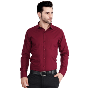 Chemise décontractée et habillée en popeline 100 % coton personnalisée pour homme, coupe ajustée, manches longues, pour le bureau, infroissable, respirante, de luxe - Product Image 4