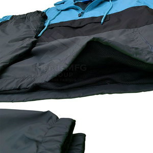 Breathable Eco-Friendly Winter Training Windbreaker Suit Lightweight <b>Jacket</b> and Pants Set for Outdoor <b>Workout</b> - Product Image 2