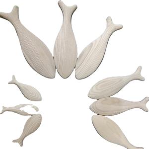Best Sale Unfinished Wooden Fish Blank <b>Wood</b> Cutout Craft DIY Home <b>Decor</b> Embellishment Decoupage With Competitive Price From 99 - Product Image 1