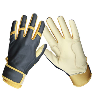 2026 New Arrival Unisex Batting Gloves Neoprene <b>Cuff</b> design Wear Resistant <b>Thumb</b> Crotch Lightweight Baseball Batting Gloves - Product Image 5