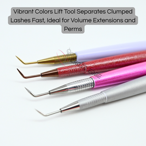 Outil d'isolation des cils avancé en acier inoxydable, séparateur de cils à pointe fine de haute précision pour extension et lifting professionnels - Product Image 3