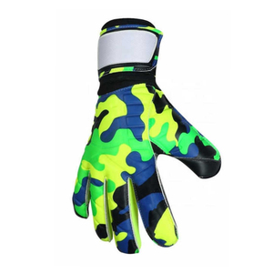 Football Goalkeeper Gloves Full Finger Non-Slip Breathable PU <b>Silicone</b> Material Adjustable Wrist Strap Unisex Sports Gear - Product Image 5