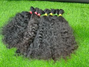 Paquetes de Cabello Rizado Indio Natural, Cabello Humano Virgen Sin Procesar al por Mayor, Cabello Indio Natural con Cutícula Alineada, Proveedor de Cabello Indio al por Mayor - Product Image 3