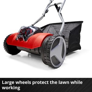 เครื่องตัดหญ้าแบบเดินตาม Einhell Walk-Behind Cylinder รุ่น 18V Power X-Change ความกว้างการตัด 38 ซม. ถังเก็บหญ้า 45 ลิตร - Product Image 1