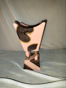 Recién llegado, resina epoxi de madera Natural hecha a mano, quemador de Bakhoor en forma de cono de carbón tradicional, resina, incienso, sándalo 2025 - Product Image 6