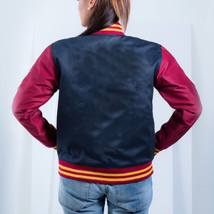 Chaquetas de Satén para Mujer al por Mayor, Chaqueta Universitaria de Béisbol, Chaqueta Varsity de Satén para Colegio y Universidad 2027 - Product Image 2