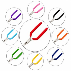 Pince à bec rond à manches droites 5,5 pouces, outil de bouclage de fil pour la fabrication de bijoux ZetomedPro - Product Image 5