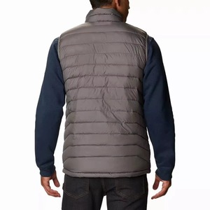 Custom Casual Winter Woolen <b>Waterproof</b> Quick Dry Anti-Wrinkle Men's Puffer <b>Jacket</b> <b>Warm</b> Outdoor Sleeveless Puffer <b>Jacket</b> for Men - Product Image 2