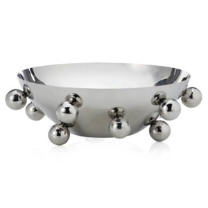Cuenco decorativo de lujo con diseño de hojas doradas, plato metálico texturizado poco profundo, centro de mesa de aluminio para decoración de mesa del hogar, boda - Product Image 6