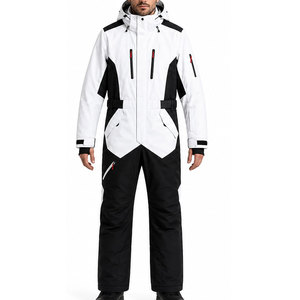 Combinaison de ski imperméable et coupe-vent pour homme, combinaison de snowboard une pièce, vêtements de ski d'hiver, équipement pour le ski en plein air, vêtements pour temps froid - Product Image 3