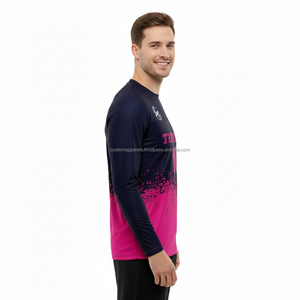 Créateur de t-shirts personnalisés à manches longues, impression par sublimation sur vêtements, vente en gros, livraison rapide - Product Image 5