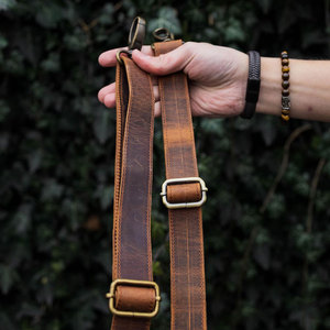 Service OEM Nouvelle Arrivée Sacs Banane en Cuir Véritable pour Hommes, Style Vintage, Meilleures Ventes - Product Image 6