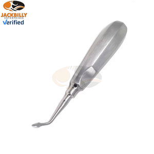 Instrumentos Quirúrgicos de Grado Premium, Elevador de Punta Curva Cóncava Bernard Spade 60L para Cirugía Dental - Product Image 3