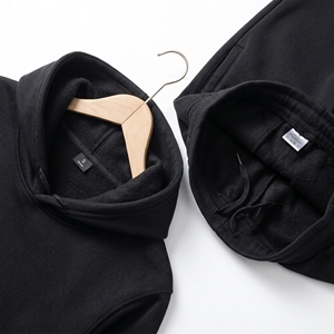 Sudaderas con Capucha y Pantalones Deportivos para Hombre, al por Mayor, de Fábrica OEM, Personalizados, de Alta Calidad, Transpirables, con Cintura Elástica, de Poliéster/Algodón - Product Image 6