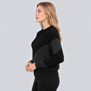 Pull pour femme de haute qualité, conçu en tissu tricoté, léger, chaud, doux au toucher, respirant, confortable et durable. - Product Image 2