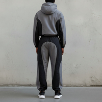 Ensemble de survêtement coupe-vent léger et imperméable en polyester et nylon pour homme
