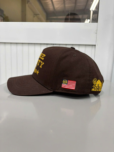 Gorra de Béisbol Estructurada de 5 Paneles con Bordado de Punto de Cruz Personalizado, Fabricada en Vietnam, Estilo Casual Americano - Product Image 2