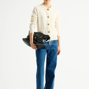 New Wholesale High Quality Winter Soft Autumn Loose Solid Color Regular Sleeves Fashion Unisex Wool/Acrylic <b>Cardigan</b> <b>Sweater</b> - Product Image 3