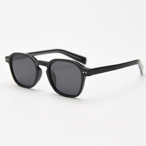 LY2337 Gafas de Sol Redondas de Acetato Polarizadas con Logotipo Personalizado de Diseñador, de Alta Calidad, Clásicas y de Lujo para Mujer y Hombre 2024 - Product Image 3